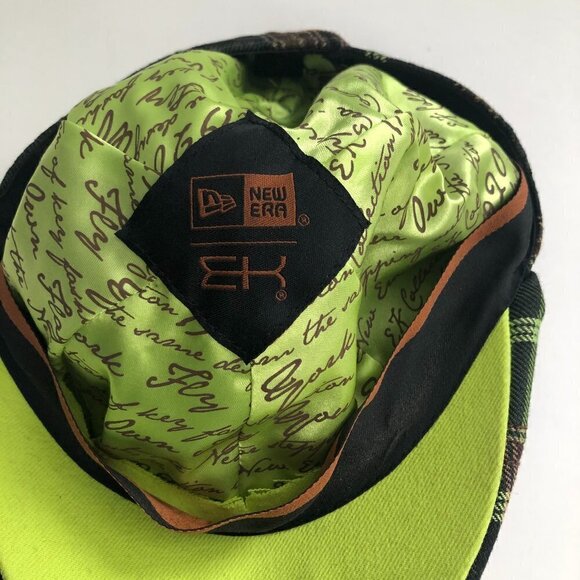 NEW ERA Plaid Newsboy Cap - Picture 4 of 8